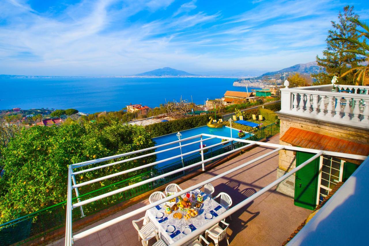 Estate4Home - Villa Luisa Play&Pool SantʼAgata sui Due Golfi Exterior foto