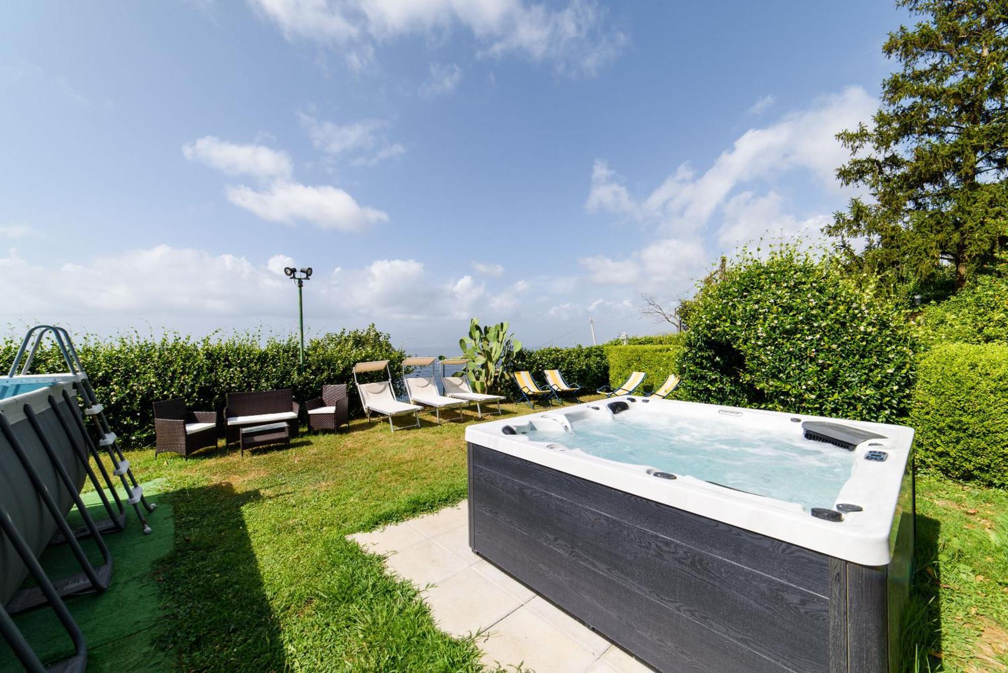 Estate4Home - Villa Luisa Play&Pool SantʼAgata sui Due Golfi Exterior foto